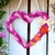 Decorative Heart Door Wreath - Crochet Pattern