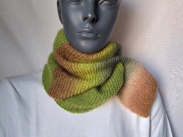 Strickanleitung Loop, Neckwarmer, Steckschal, Schalkragen  #324