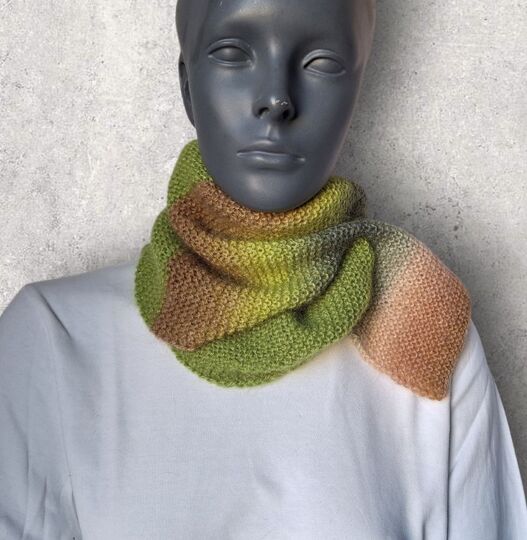 Strickanleitung Loop, Neckwarmer, Steckschal, Schalkragen  #324