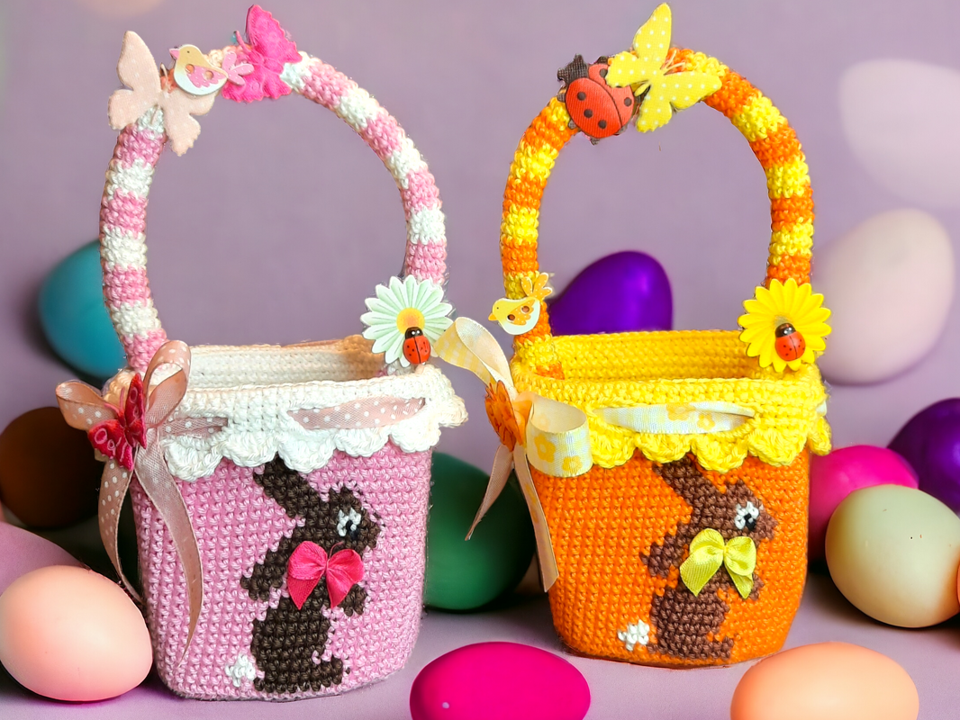Crochet Pattern The Easter basket