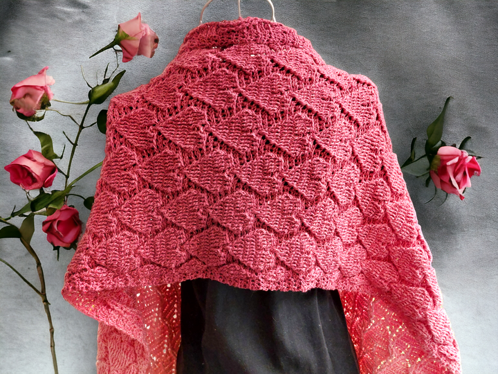 Schal / Stola “Yardila BE” – Häkelanleitung