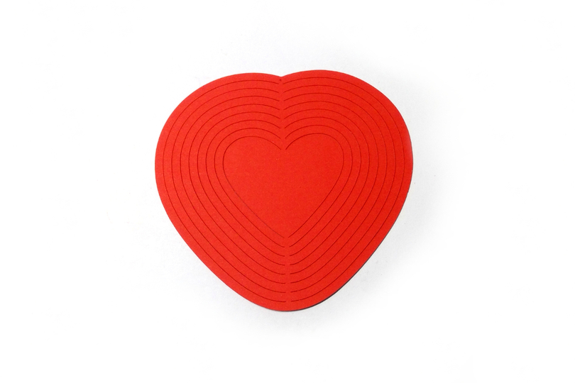 Herz Hängedeko Plotterdatei SVG DXF