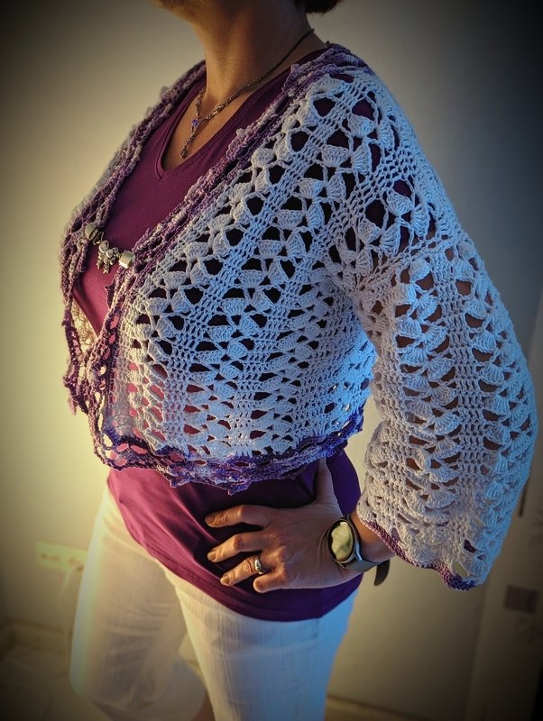 Häkelanleitung Bolero "Summer Elegancé" - alle Größen - Bild 6