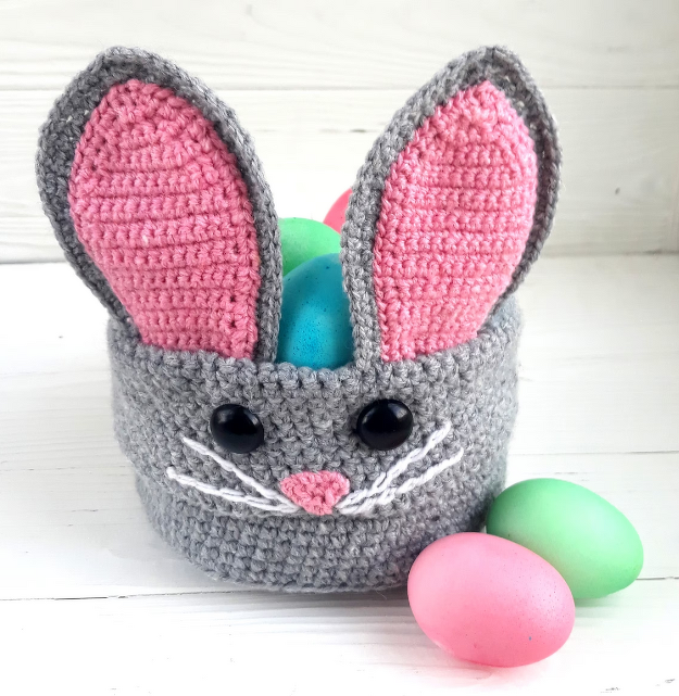 Bunny easter basket. Empty gift box. Gaming decore - Image 8