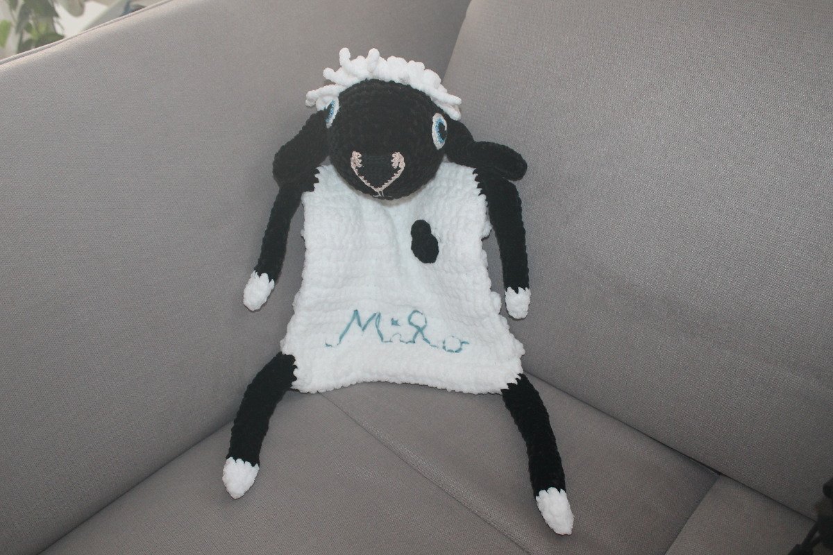 cuddly cloth black nose sheep crochet pattern - Image 2