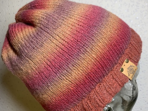 Anleitung für eine Mütze und Schal zum Wenden in einem