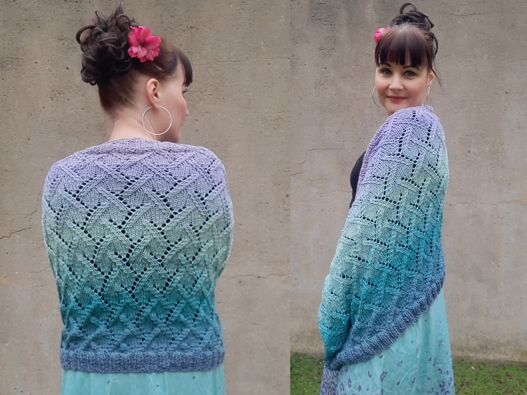 Kimono-Bolero Strickanleitung