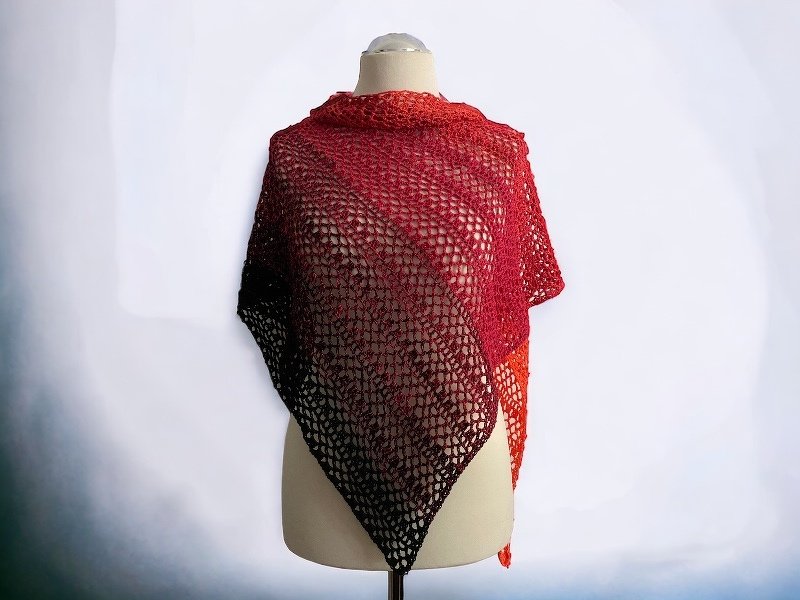 Häkelanleitung Eilian asymmetrisch