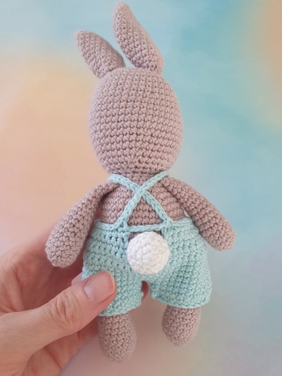 "Häschen Paul" - Hase/Osterhase häkeln - Häkelanleitung PDF