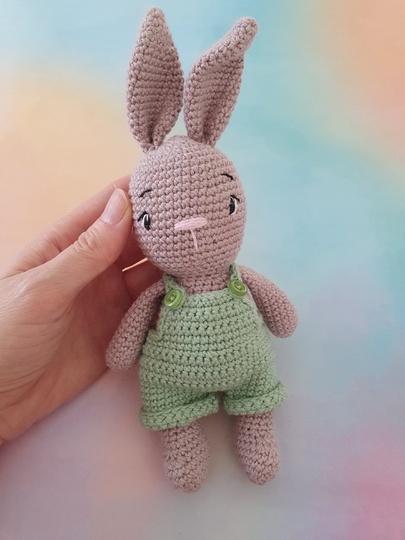 "Häschen Paul" - Hase/Osterhase häkeln - Häkelanleitung PDF