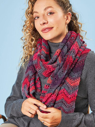 HÄKELSTOLA ROTE GLUT