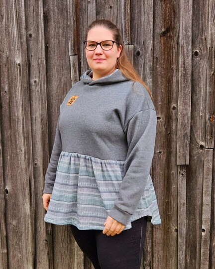 HOODIE "FRU SELMA" - Schnittmuster und Anleitung