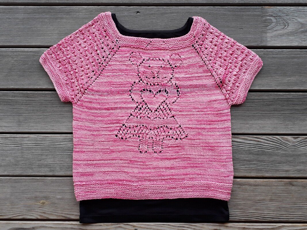 Strickanleitung Shirt "Sweetheart"