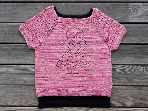 Strickanleitung Shirt "Sweetheart"