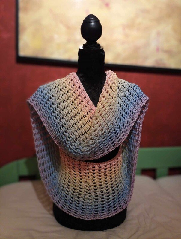 Crochet Pattern Loops Scarf/Scarf "Nephele" - Image 7