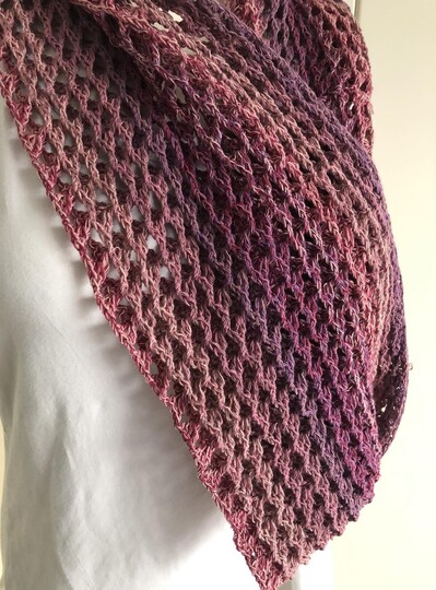 Crochet Pattern Loops Scarf/Scarf "Nephele"