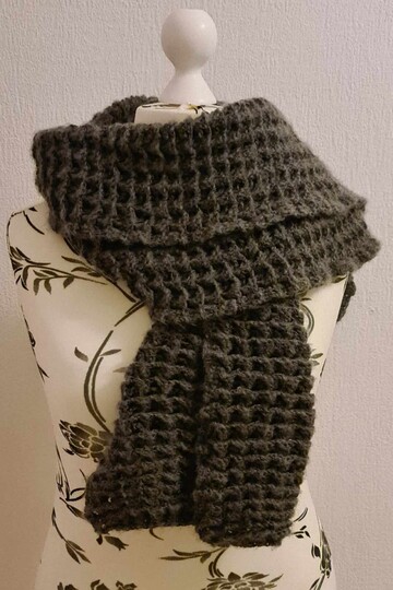 Crochet Pattern Loops Scarf/Scarf "Nephele"