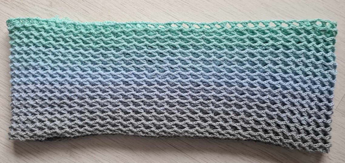 Crochet Pattern Loops Scarf/Scarf "Nephele"