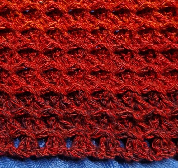 Crochet Pattern Loops Scarf/Scarf "Nephele"