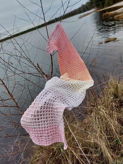 Crochet Pattern Loops Scarf/Scarf "Nephele"