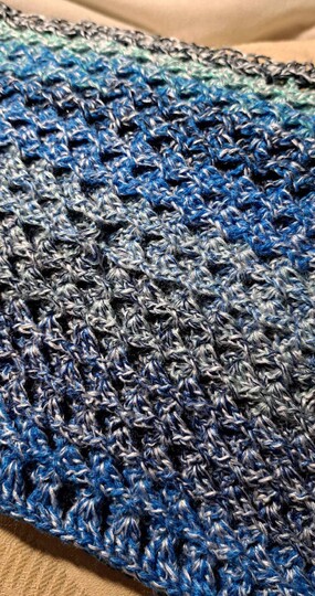 Crochet Pattern Loops Scarf/Scarf "Nephele"