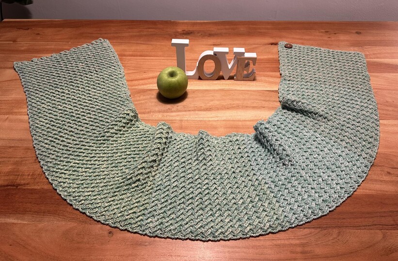 Crochet Pattern Loops Scarf/Scarf "Nephele"