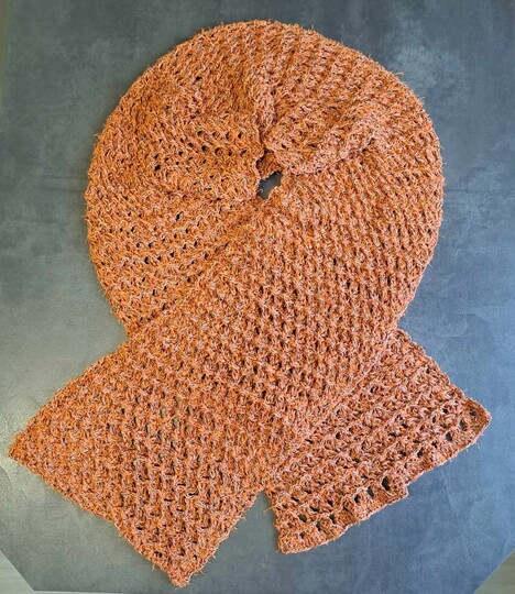 Crochet Pattern Loops Scarf/Scarf "Nephele"