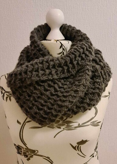 Crochet Pattern Loops Scarf/Scarf "Nephele"