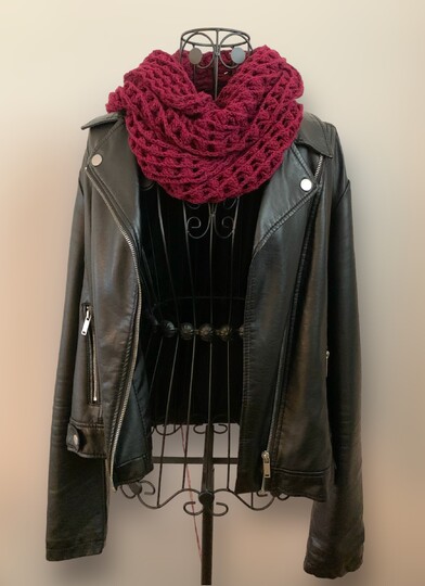 Crochet Pattern Loops Scarf/Scarf "Nephele"