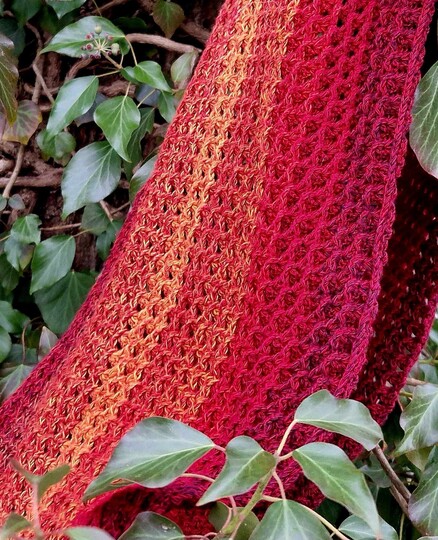 Crochet Pattern Loops Scarf/Scarf "Nephele"