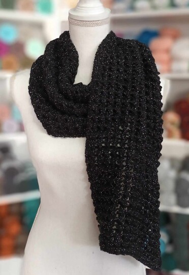 Crochet Pattern Loops Scarf/Scarf "Nephele"
