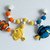 Kinderwagenkette bunte Fische Häkelanleitung
