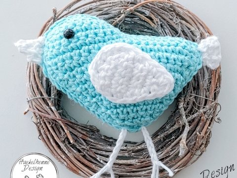 Häkelanleitung "Frühlingsvogel Pieps"