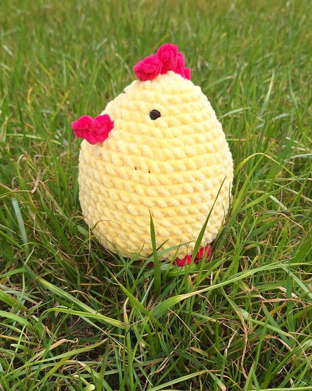 Easter plush chicken amigurumi crochet pattern - Image 8