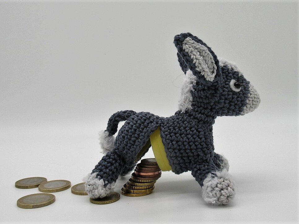 Häkelanleitung Ü-Ei-Goldesel - Bild 3