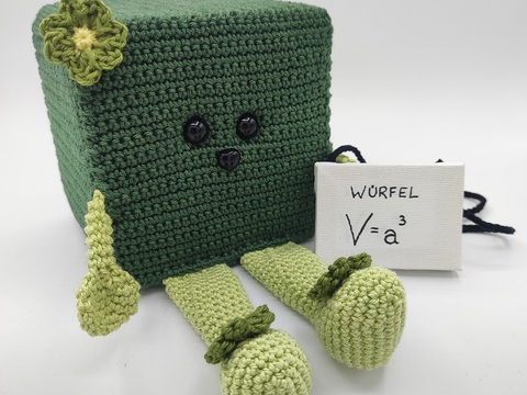 Willi der Würfel, Häkelanleitung