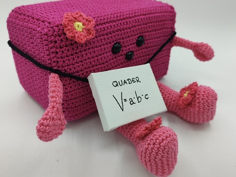 Queenie das Quader, Häkelanleitung