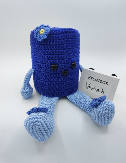 Zeus der Zylinder, Häkelanleitung