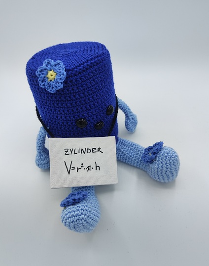 Zeus der Zylinder, Häkelanleitung