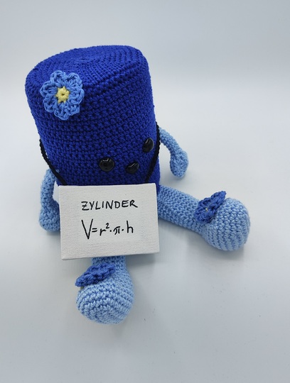 Zeus der Zylinder, Häkelanleitung