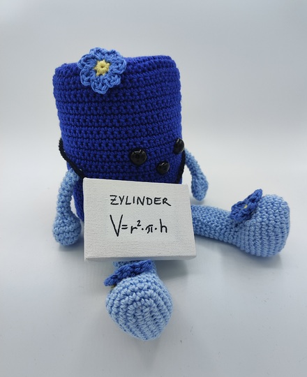 Zeus der Zylinder, Häkelanleitung