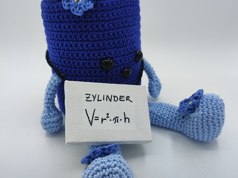 Zeus der Zylinder, Häkelanleitung