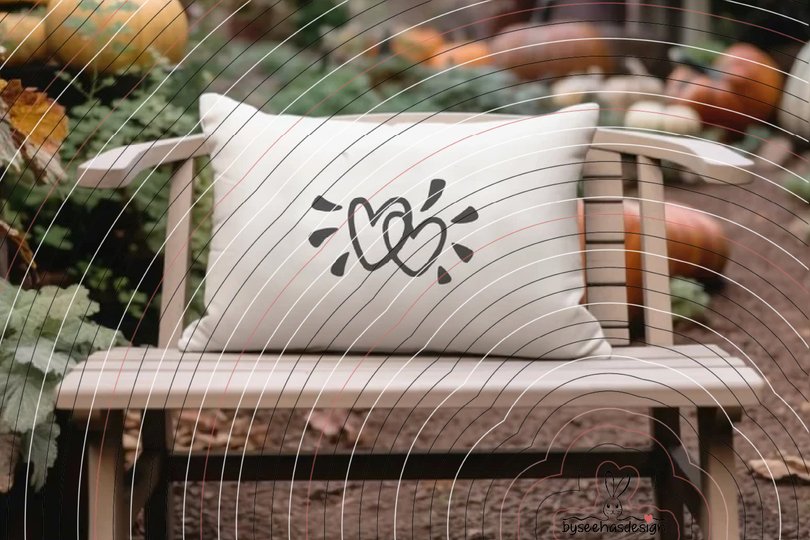 Zwei Herzen Plotterdatei SVG DXF