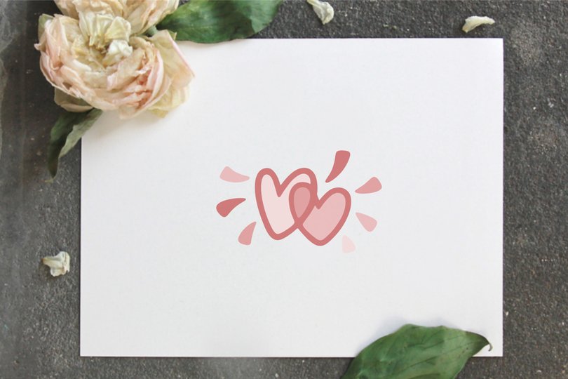 Zwei Herzen Plotterdatei SVG DXF FCM