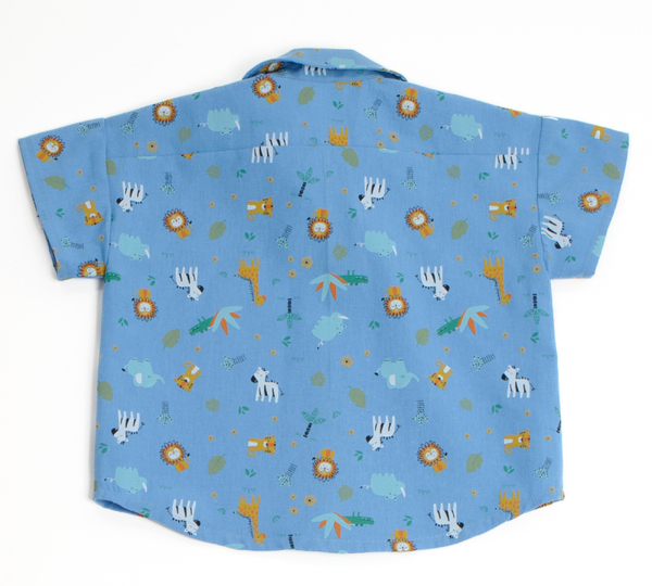 Boys Shirt TOM PDF Sewing Pattern 6m–7y