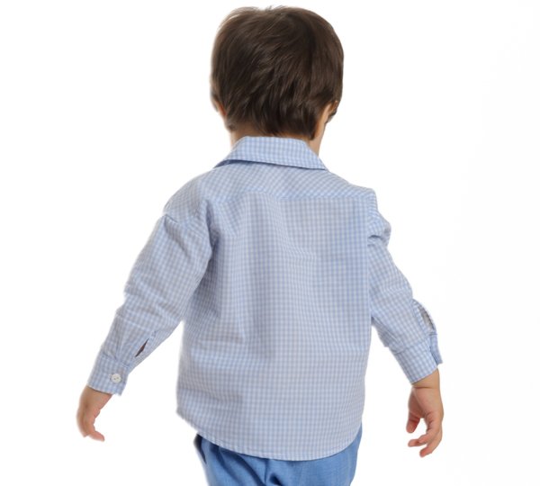 sewing pattern boys shirt TOM photo tutorial 6m/9m–6y/7y