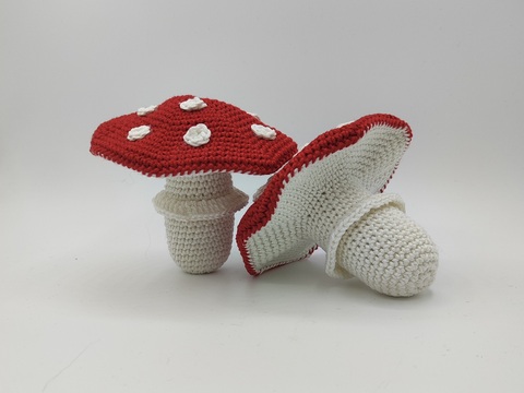 Fliegenpilz Häkelanleitung