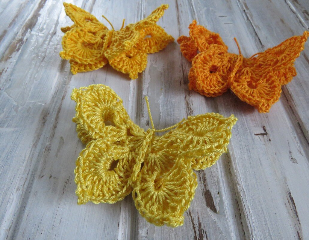 Schmetterling Häkelanleitung *Carolines Welt* - Bild 4