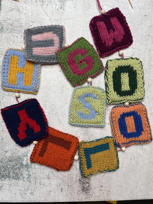 ABC - mit Double-Face und zum Aufsticken