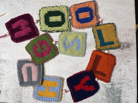 ABC - mit Double-Face und zum Aufsticken